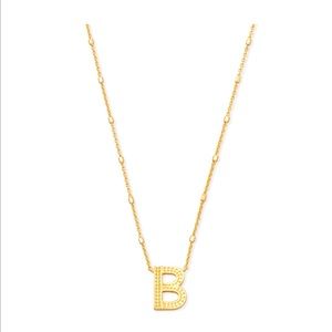 Brand NWT Kendra Scott initial necklace